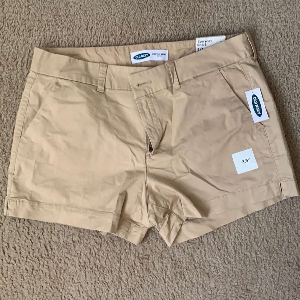 Khaki shorts from Old Navy